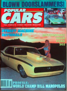 POPULAR CARS 1988 OCT - BLOWN DOORSLAMMERS, MAROPULOS